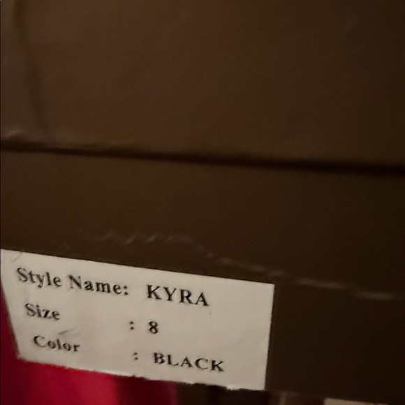 Bebe Glossy Black Heeled Boots size 8 - Picture 13 of 14